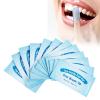 50Pcs Teeth Wipe Cloth Mint Flavor Freshen Mouth Breath Tooth Cleaning Cloth Oral Tooth Deep Cleaning Wipes view 1