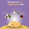 FLAVORS OF KERALA (FOK) | Premium Kerala Tapioca (Kappa/Cassava) Chips (400 Grams) view 3