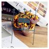 10 Pcs Fence Cake Toppers Iron Cake Decorations Miniature Dollhouse Accessories Dollhouse Landscape Decoration Blue view 1
