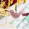 10 Pcs Fence Cake Toppers Iron Cake Decorations Miniature Dollhouse Accessories Dollhouse Landscape Decoration Blue view 4