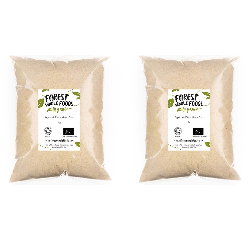 Organic Vital Wheat Gluten Flour - Forest Whole Foods (2kg)