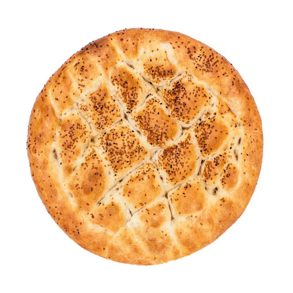 Turkish Pide Bread Round | 10 Pieces | Authentic Soft Turkish Flatbread | Ideal for Kebabs, Wraps, Sandwiches & Mezze | Fresh Bakery Quality