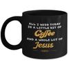 All I Need Is A Little Bit Of Coffee And A Whole Lot Of Jesus view 1