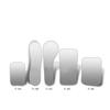 5 Pcs/set Dental Reflector Mirrors Orthodontic Dental Photography Reflector Glass Stainless Steel Intra Oral Dentist Mirrors view 4
