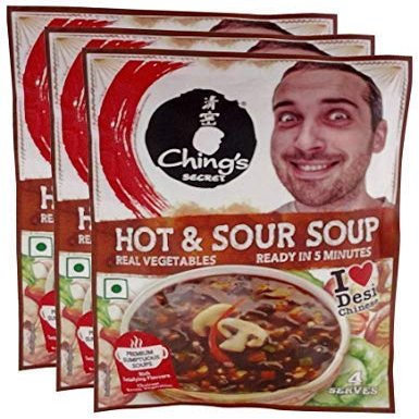 Ching Soup Mix Hot and Sour, 55g (Pack of 5)