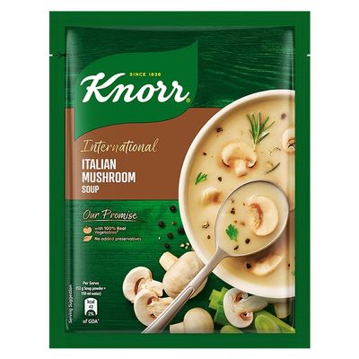 Knor International Italian Soup - Mushroom, 48g(Pack of 5)