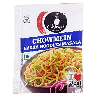 Ching Secret Chowmein Hakka Noodles Masala (Pack of 10)