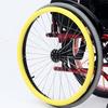 1 Pair Wheelchair Push Rim Covers, 24-Inch Rear Wheel Sports Wheelchair Non-Slip Wear-Resistant Silicone Hand Push Cover, Improve Grip and Traction, Stylish, Surprisingly Impressive view 1