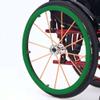 24-Inch Wheelchair Push Rim Covers, Rear Wheel Sports Wheelchair Cover, Non-Slip Wear-Resistant Hand Push Cover Push Ring Protective Cover, Improve Grip and Traction view 1