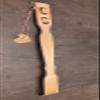 CleanPrince Helga Back Scratcher with Massage Rollers, 46 cm, Light Wood, Scratching Hand Buck, Scratching Aid Back Scratcher view 3