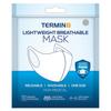 Termin8 Lightweight Breathable Reusable Face Mask for Adults, Machine Washable - Grey view 1