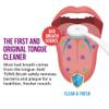 Peak Essentials | The Original Kids Tongue Cleaner Kits | Fight Bad Breath | Made in USA (Set of 1) (Colour of the Tung brush may vary) view 2