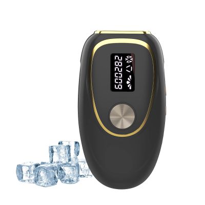 IPL Devices Hair Removal with Function Freezing Point Photons,999,900 Flashes Painless Hair Removal Device for Body Face Bikini Zone Women and Men (Black)