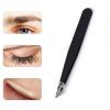 Sinknap Eyes Tweezers Eyebrows Hair Removal Tweezers with Travel Case Multipurpose High Elasticity Black view 3