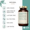 Nature Basics Zinc in a jar | 180 Vegan Capsules - 1.5 Month Supply | 10mg Natural zinc per Daily dose | Highly dosed with Guava Leaf Extract | Free from additives & CO2-neutral view 4