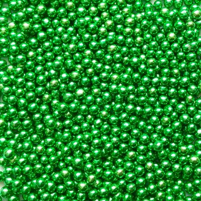 TRTO 50 Gram Green Pearls Color Party Treats Cupcake Sprinkles Edible Sugar Xmas Cupcake Cake Toppers Decoration With Attractive Looks