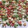 TRTO 100 Gram Xmas Mega Mix Color Party Treats Cupcake Sprinkles Edible Sugar Xmas Cupcake Cake Toppers Decoration With Attractive Looks view 1