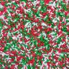 TRTO 150 Gram Xmas Mix Sugar Strands Color Party Treats Cupcake Sprinkles Edible Sugar Xmas Cupcake Cake Toppers Decoration With Attractive Looks view 1