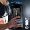 EatProtein 500ml Protein Shaker Bottle - 2 Storage Compartments & Pill Box - Leakproof Lid, Wire Ball for Smooth Shakes, BPA-Free, with Measurement Markings view 4