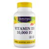 Healthy Origins, Vitamin D3, Softgels Each with 10,000 IU, 360 Capsules, Gluten-Free, Soy-Free, GMO-Free view 1