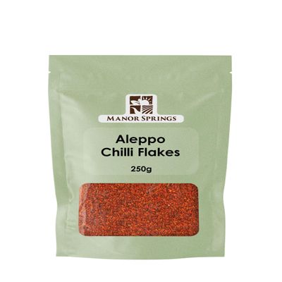 Aleppo Chilli Flakes (Pul Biber) 250g by Manor Springs