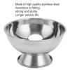 Shaving Mug Bowl, Deepen Design Durable Exquisite Design Large Capacity Stainless Steel Shaving Soap Bowl for Men for Shaving view 4