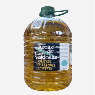 Aceite de Las Valdesas Arbequina Extra Virgin Olive Oil | Sweet, Aromatic Oil with Fruity Aromas | Perfect for Salads and Cooking (5 Litres)