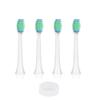 Auwish Electric Toothbrush Brush Head x 4 and Bottom Silicone Cover for Auwish Sonic Toothbrushes view 1