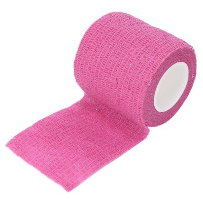 10pcs Tattoo Grip Tape, Self Adhesive Bandage Wrap Multifunctional Disposable Antislip Shockproof High Elasticity Elastic Bandage(Bright purple)