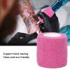 10pcs Tattoo Grip Tape, Self Adhesive Bandage Wrap Multifunctional Disposable Antislip Shockproof High Elasticity Elastic Bandage(Bright purple) view 3
