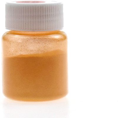 10g Gold Powder Mousse Cake Fondant Macaron Chocolate Decoration Glitter Powder Silver Pearl Powder Baking Color Dust (Orange yellow)