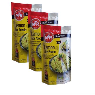 MTR Lemon Rice Powder 100g (Pack of 3)  Spicy  Authentic South Indian Flavor  Adds Taste to Your Food