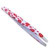 Eyebrow Tweezers ingrown Facial Hair Chin Nose Hair 9.5cm Plucking Tweezers Light Weight (Lips) view 1