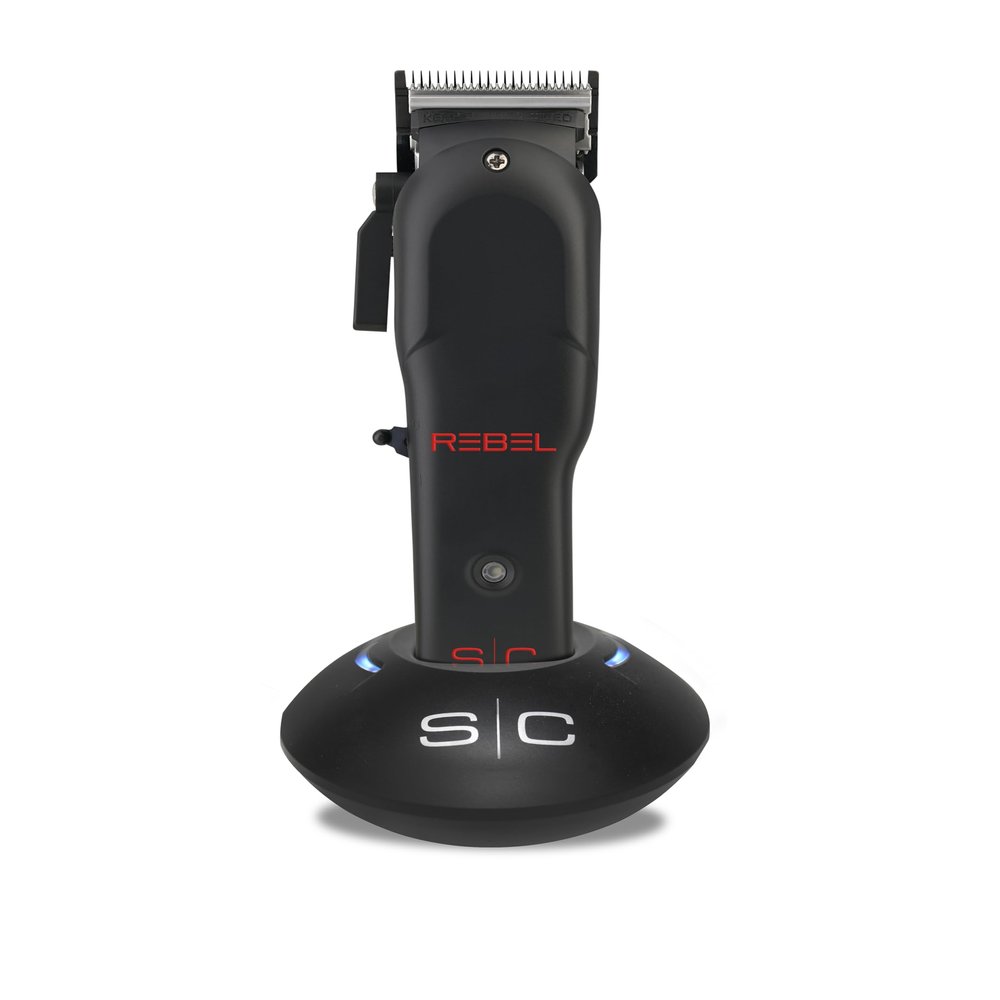 Stylecraft StyleCraft Rebel Professional Super-Torque Modular Cordless Hair Clipper (Lids: Pink, Blue, Black)