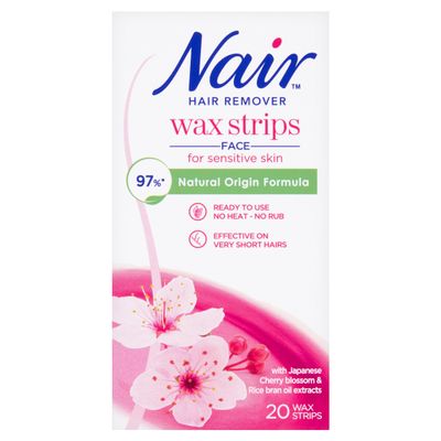 NAIR BODY WAX STRIPS JAPANESE BLOSSOM
