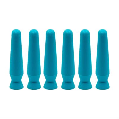 DMV Scleral Cup Lens Inserter Pack of 6, Ventless Contacts Inserter Tool for Scleral Lenses, Hard Contact Lenses, and Prosthetic Eyes, Applies Contacts Safely, Comfortably & Hygienically