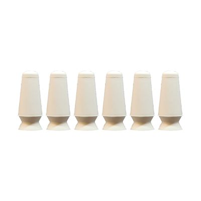 DMV Scleral Cup Lens Inserter Pack of 6, Ventless Contacts Inserter Tool for Scleral Lenses, Hard Contact Lenses, and Prosthetic Eyes, Applies Contacts Safely, Comfortably & Hygienically