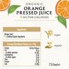 Biona Organic Orange Juice 750ml, Pack of 6 - Immediately Pressed After Harvest - Recyclable Glass Bottle - Not From Concentrate - No Added Sugar - Vegan view 2