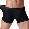 SXLLZSLC Men's Physiological Underwear, Magnetic Therapy Health Care Inner Pants Breathable Boxer Shorts (3 Pack) Black view 2