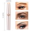 Rose Gold Eyebrow Trimmer, Women Eyebrow Trimmer, USB Charging Body Hair for Armpit Bikini Eyebrow view 4
