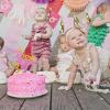 3 Rex Cake Topper, Dinosaur Three Cake Decor, Baby Girl Dinosaur 3rd Birthday Cake Topper, Dinosaur 3 Years Old Birthday Party Supplies - Pink & Gold Glitter view 4