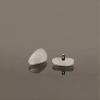 2 Pairs Jade Glasses Nose Pads Myopia Glasses Screw Type Nose Pad Accessories - White view 2