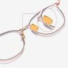 2 Pairs Ceramics Glasses Nose Pads Myopia Glasses Screw Type Nose Pad Accessories - Rose Gold view 2