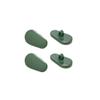 2 Pairs Ceramics Glasses Nose Pads Myopia Glasses Screw Type Nose Pad Accessories - Green view 1