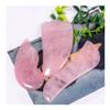 DOUPE Pure Natural Pink Rose Quartz Stone Gua Sha Scraping Board Face Neck Body Massagers Therapeutic Relief And Skin Renewal Tool Healing Crystal Stone (Color : C) view 2