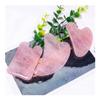 DOUPE Pure Natural Pink Rose Quartz Stone Gua Sha Scraping Board Face Neck Body Massagers Therapeutic Relief And Skin Renewal Tool Healing Crystal Stone (Color : C) view 3