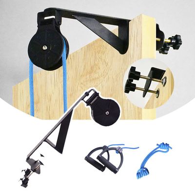 BrightFootBook Shoulder Pulley for Assisting Rehabilitation and Increasing Flexibility, with Bracket, Fully Assembled, Arm and Shoulder Exercisers