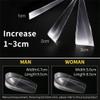 1 Pair Silicone Gel Height Increase Insole Heel Lifting Inserts Half Plain Gel Heel Pads Elastic Cushion Arch Support Insert view 4