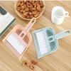 1 Pack Dust Pans with Brush Broom and Dustpan Set Small Mini Hand Broom Set Cleaning Tool for Table, Desk, Countertop, Key Board (Green) view 4