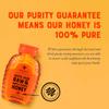 Nature Nates Honey Stocking Stuffer 100% Pure Raw & Unfiltered Honey For The Holidays All Natural Sweetener 8 oz Squeezable Bottle (4 Pack) view 4